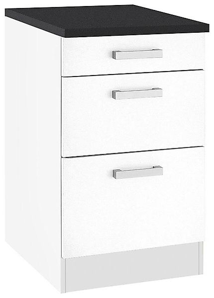 OPTIFIT Unterschrank "Odense", 50 cm breit, mit 1 Schubkasten und 2 Auszüge günstig online kaufen