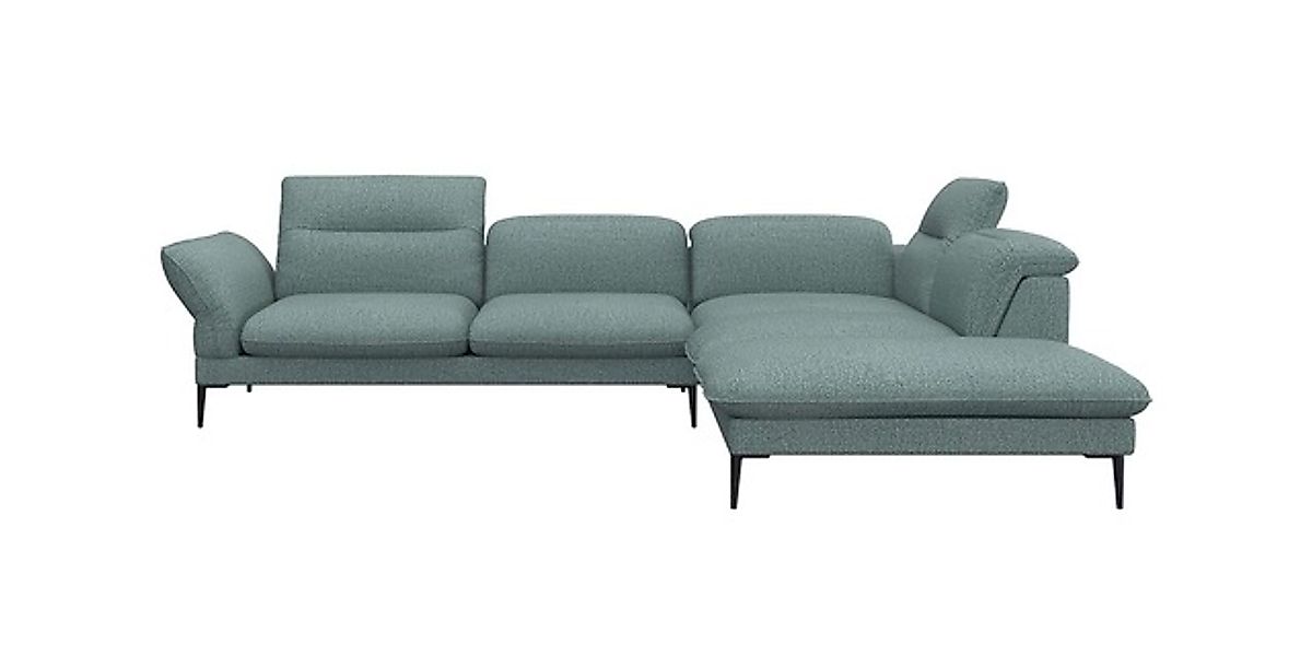 FLEXLUX Ecksofa »Salino, Funktionssofa mit Ottomane, Relaxsofa, Ecksofa« So günstig online kaufen
