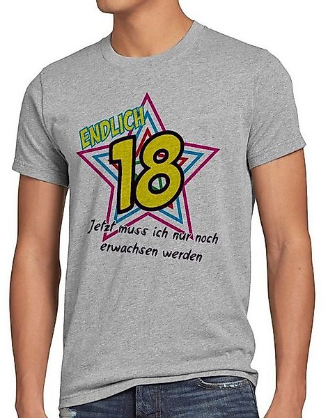 style3 T-Shirt Endlich 8 Jetzt noch erwachsen werden! Geburtstag Fun Funshi günstig online kaufen
