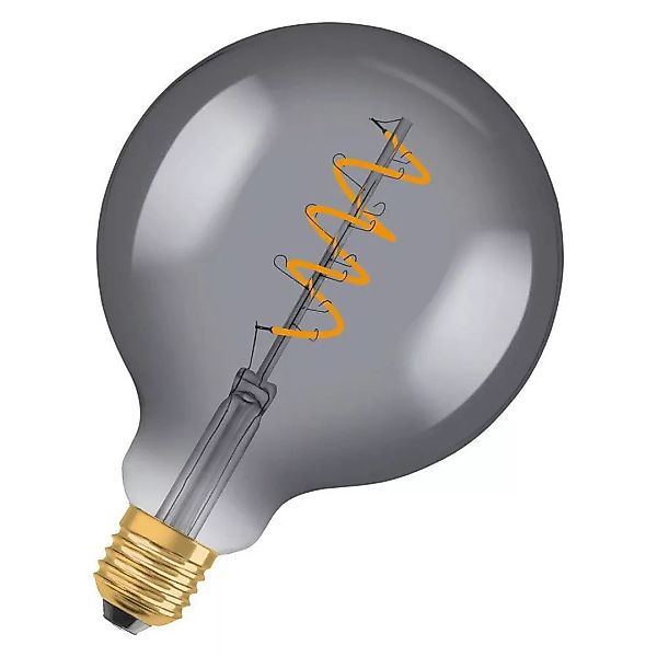 Osram LED Lampe ersetzt 16W E27 Globe - G125 in Grau 4W 150lm 1800K 1er Pac günstig online kaufen