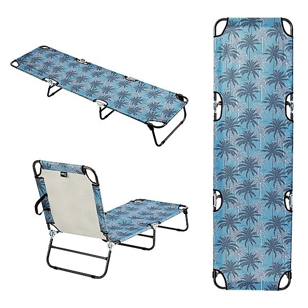 NILS CAMP Campingliege Gartenliege Liegestuhl klappbar günstig online kaufen