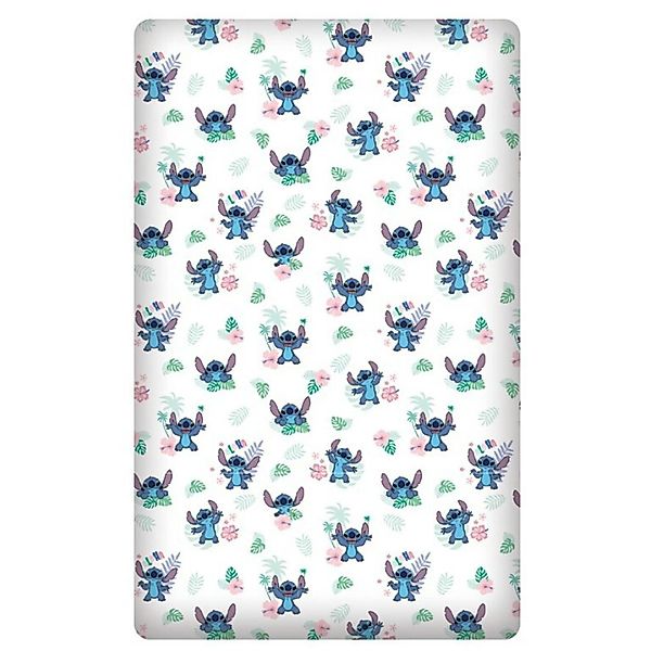 Disney Spannbettlaken Disney Stitch Bettlaken Spannbetttuch günstig online kaufen