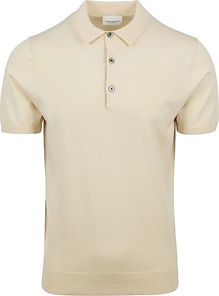 Profuomo Poloshirt Luxury Ecru - Größe XL günstig online kaufen