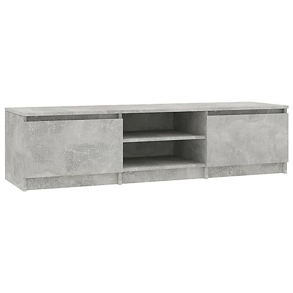 Tv-schrank Betongrau 140×40×35,5 Cm Spanplatte günstig online kaufen