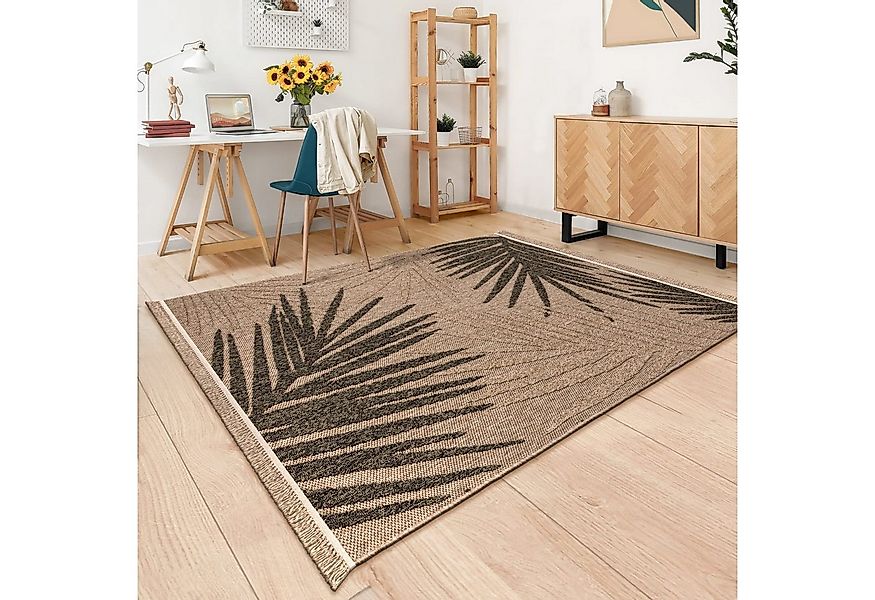 TT Home Teppich, Rechteckig, Höhe: 11 mm, In-& Outdoor Teppich Wohnzimmer W günstig online kaufen