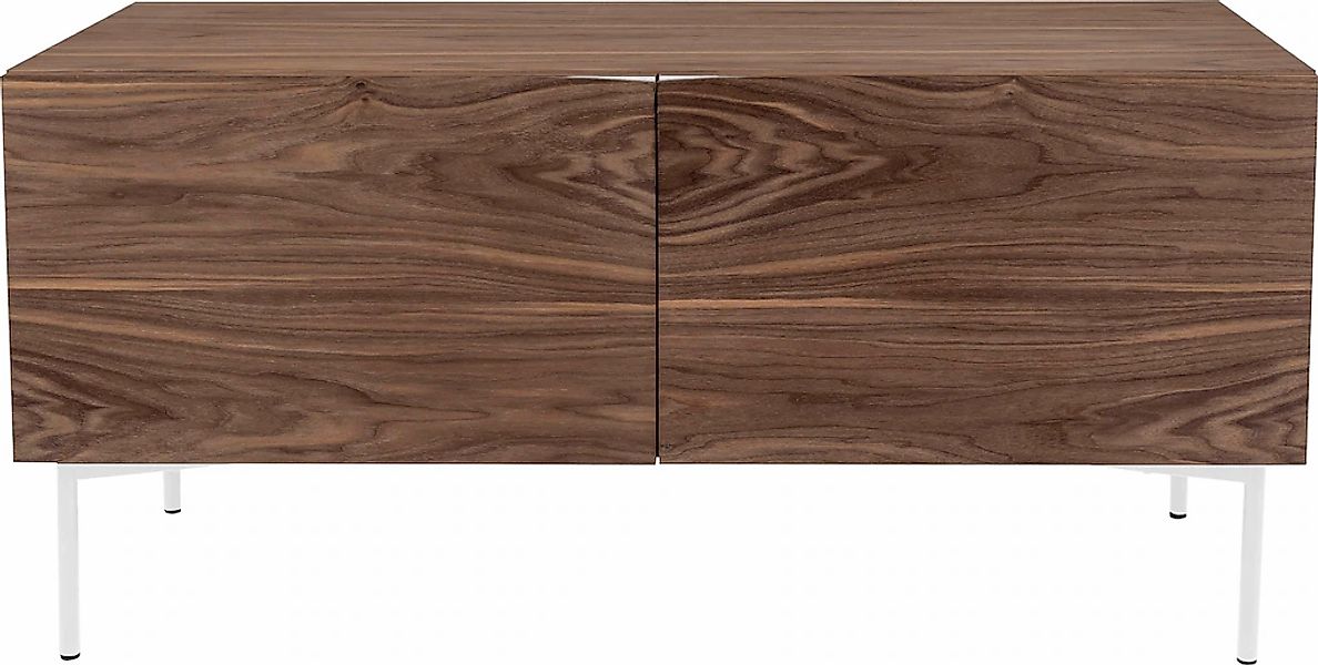 Woodman Sideboard, Kommode mit Holzfurnier aus Nussbaum, Breite 120 cm, FSC günstig online kaufen