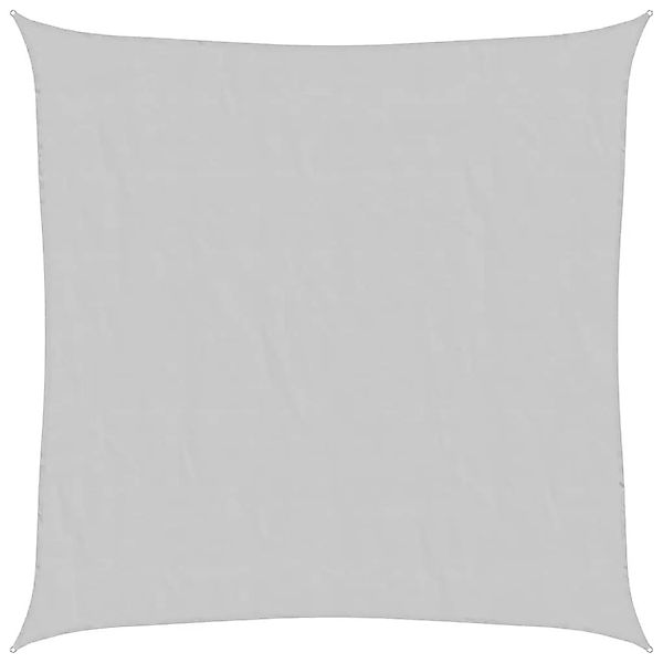 vidaXL Sonnensegel Hellgrau 6x6 m 100% Polyester Oxford 4000406 günstig online kaufen