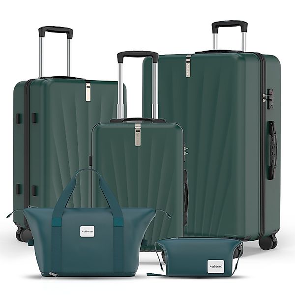 VALLSERO Trolleyset M-L-XL-Set, Gepäck mit Kosmetiktasche, günstig online kaufen