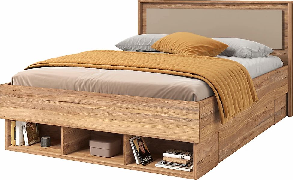 INOSIGN Bettgestell "Wharton, 140, 160 oder 180cm Breite, Made in Europe", günstig online kaufen