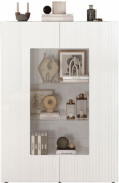 Home affaire Vitrine "RIO, Höhe 166 cm, Hochschrank mit 2 Türen, Anrichte, günstig online kaufen