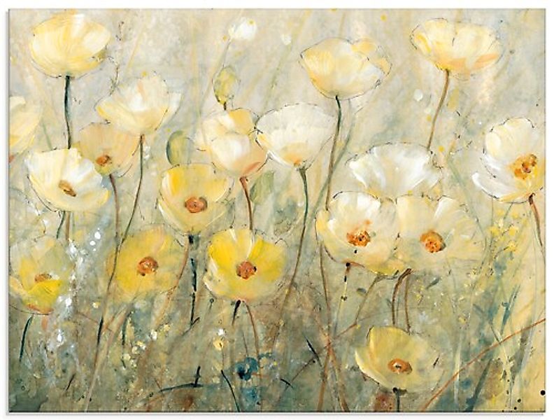 Artland Glasbild "Sommer in voller Blüte II", Blumenwiese, (1 St.), in vers günstig online kaufen