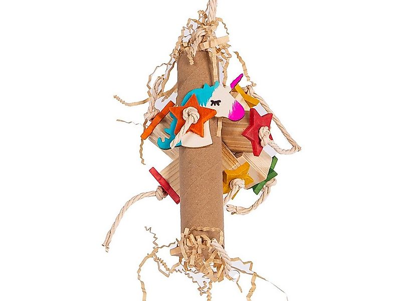 Happy Bird Vogelspielplatz Happy Nature, Unicorn Star-Roll Schredderspielze günstig online kaufen
