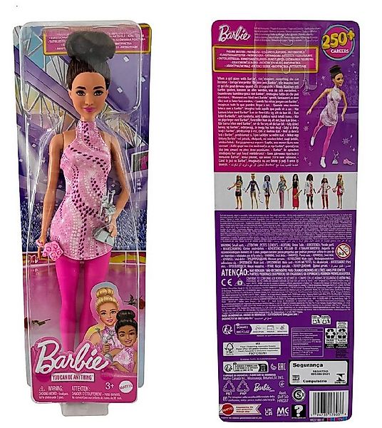 Barbie Stehpuppe Barbie You Can Be Anything Eiskunstläuferin-Puppe + Schlit günstig online kaufen