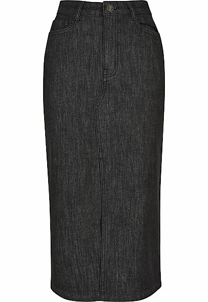 URBAN CLASSICS Jerseyrock "Urban Classics Damen Ladies Midi Denim Skirt" 1 günstig online kaufen