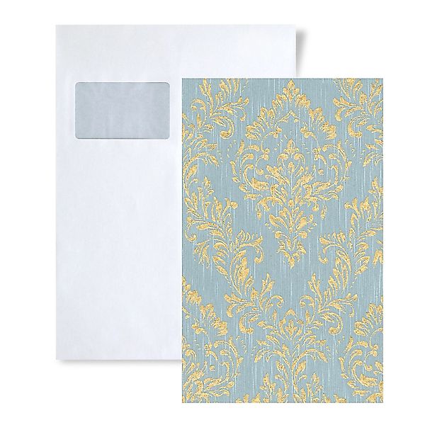 PROFHOME 1 MUSTERSTÜCK S-306595-GU DIN A4 MUSTER der Ornament Tapete günstig online kaufen