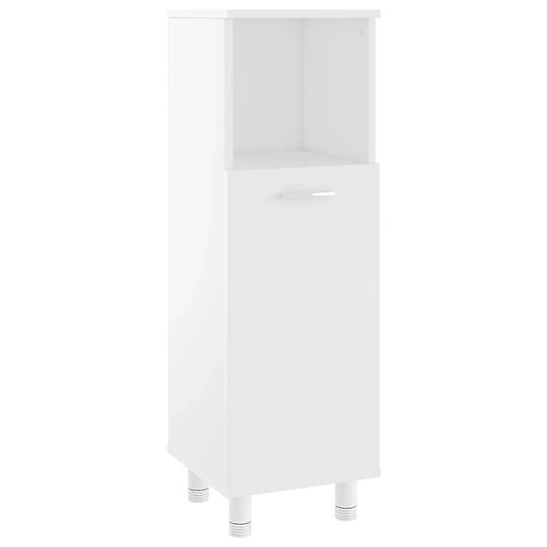 vidaXL Mehrzweckschrank Badezimmerschrank Schrank Nischenschrank Weiß 30x30 günstig online kaufen