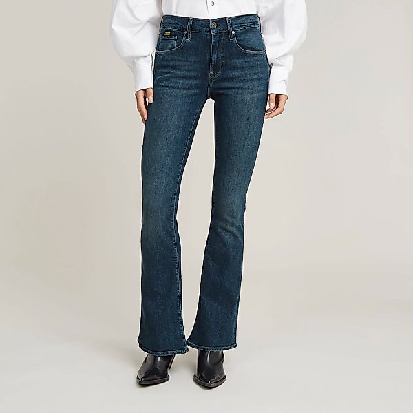 G-STAR Bootcut-Jeans "3301 Flare Wmn" aus Stretch-Denim günstig online kaufen
