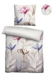Biberna Bettwäsche "0025008" 2 Stk. tlg. absolut bügelfrei, 100% Baumwolle, günstig online kaufen