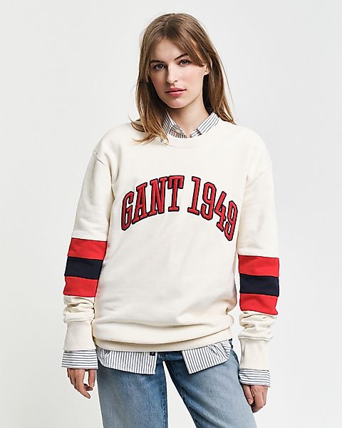 Gant Sweatshirt COLORBLOCK SLEEVE CNECK Color günstig online kaufen