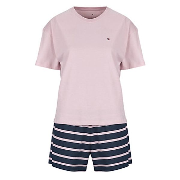Tommy Hilfiger  Pyjamas/ Nachthemden SS PRT PJ SHORT SET (EXT. SIZES) günstig online kaufen