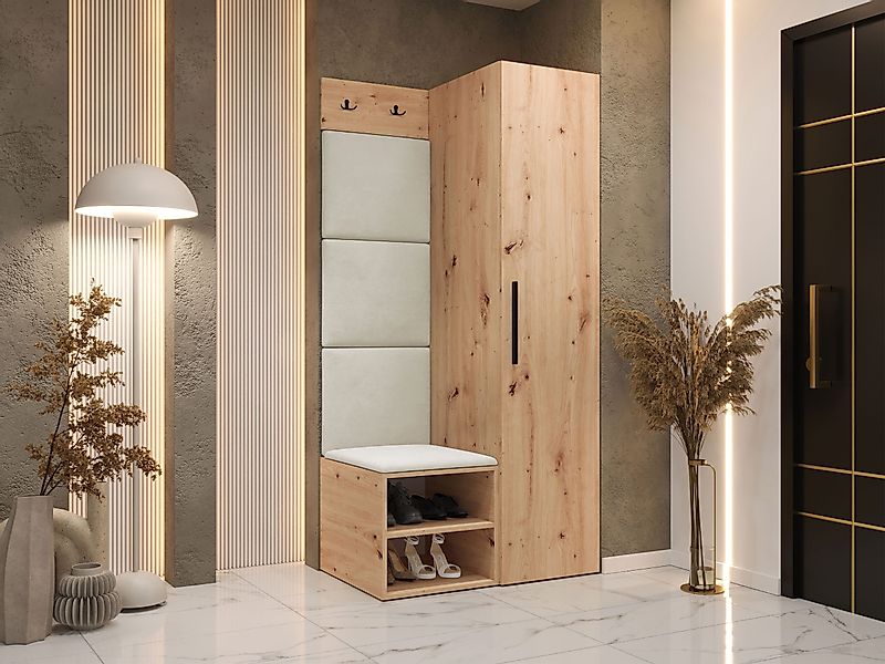 MIRJAN24 Garderoben-Set Medi III, (Drehtürenschrank, Schuhschrank, günstig online kaufen