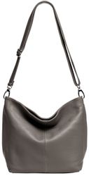 Caspar Schultertasche Klassische Damen Leder Handtasche günstig online kaufen