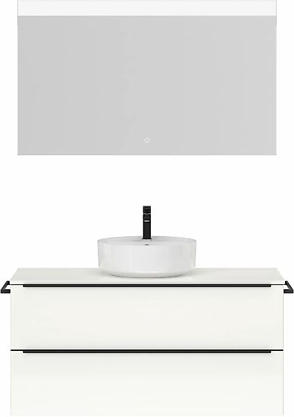 nobilia Badmöbel-Set "Alvene" vormontiert, mit Soft-Close, 2 Stk. tlg. günstig online kaufen