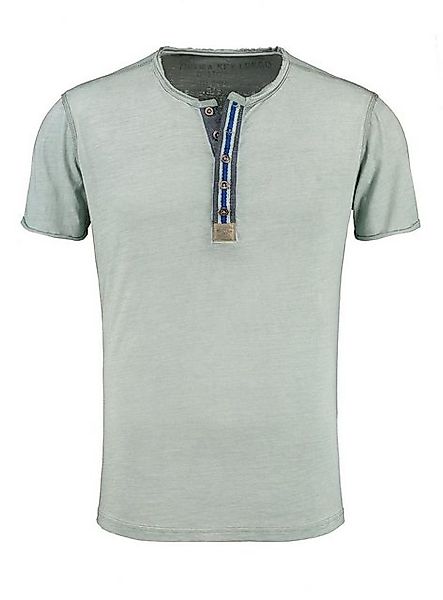 Key Largo T-Shirt für Herren Arena button vintage Look MT00023 mit Knopflei günstig online kaufen