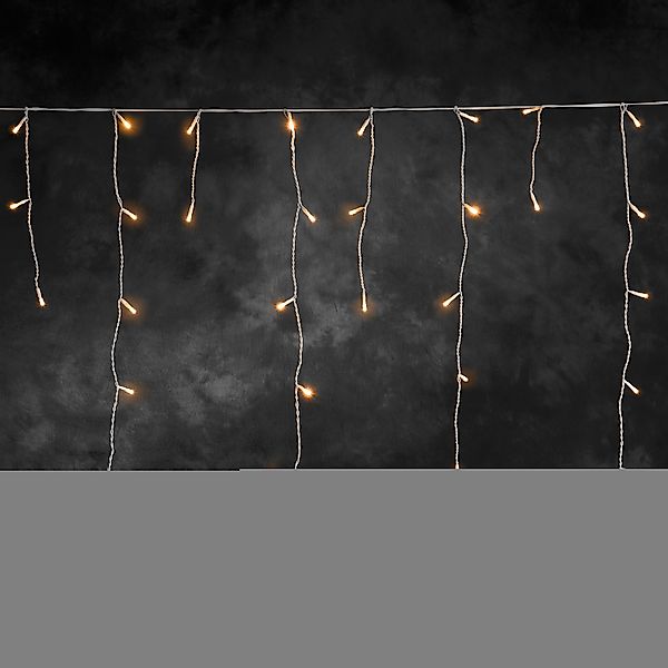KONSTSMIDE LED-Lichtervorhang, 96 St.-flammig, LED Eisregen Lichtervorhang, günstig online kaufen