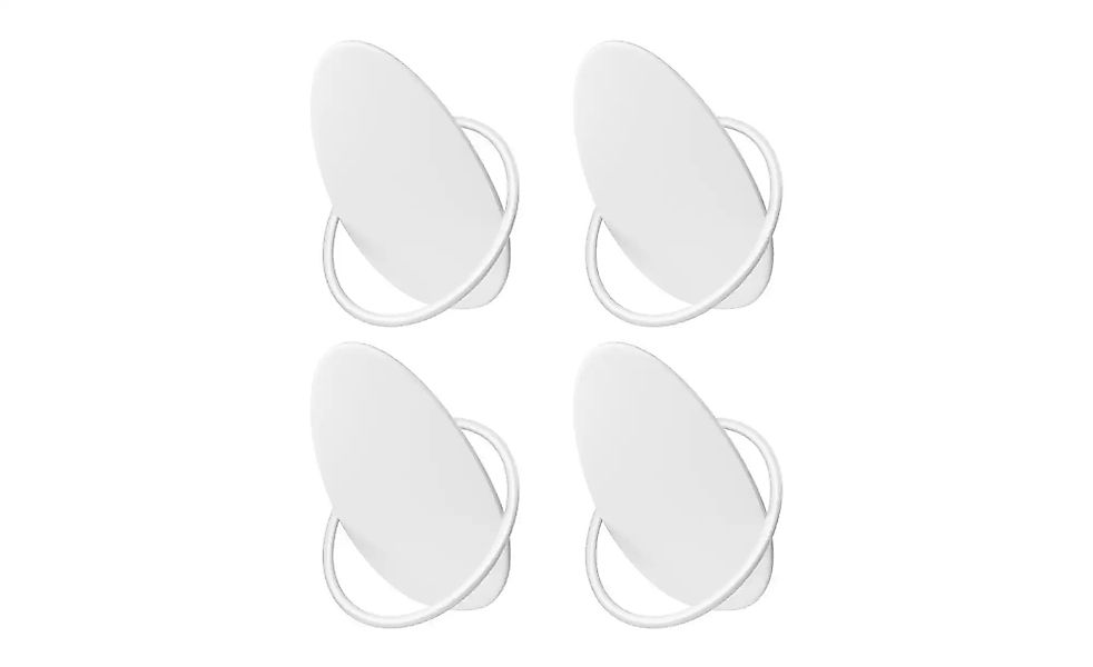 Kleiderhaken   ¦ weiß ¦ Metall ¦ Maße (cm): B: 5,5 H: 8,5 Garderoben & Klei günstig online kaufen