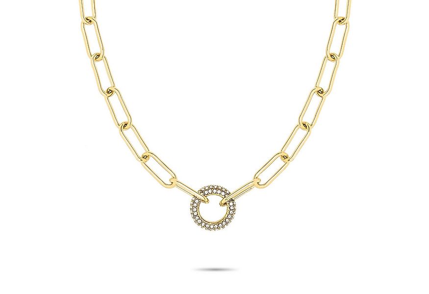 Tamaris Gliederkette Schmuck Geschenk Edelstahl Halskette mit Glitter Donut günstig online kaufen