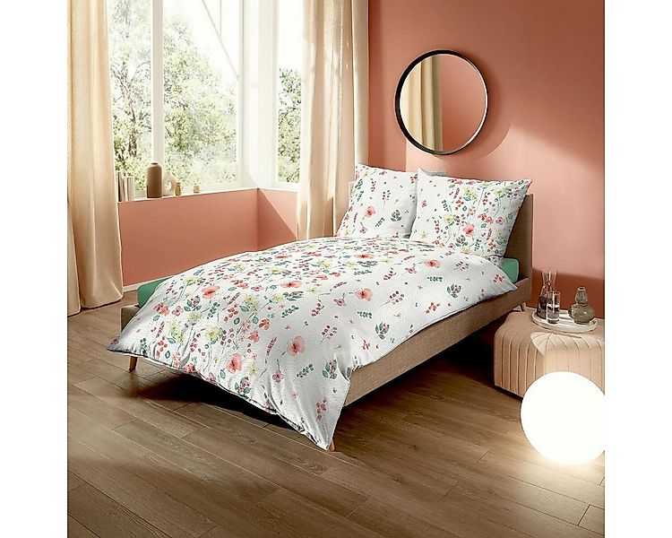 TRAUMSCHLAF Bettwäsche Bijoux, Seersucker, 2 teilig, Moderne Sommerbettwäsc günstig online kaufen