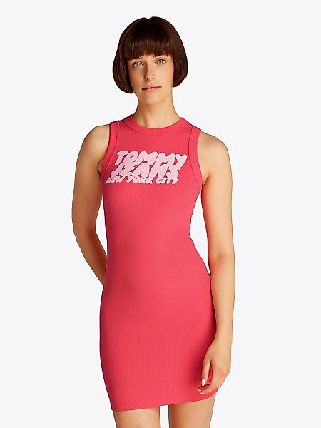 Tommy Jeans Minikleid "TJW TJ BUBBLE TANK DRESS", mit Logodruck günstig online kaufen