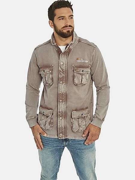 Jan Vanderstorm Sweatjacke GANGOLF mit aufgesetzten günstig online kaufen