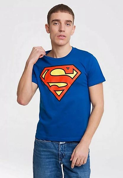 LOGOSHIRT T-Shirt DC - Superman Logo Clean mit angesagtem Superman-Logo günstig online kaufen