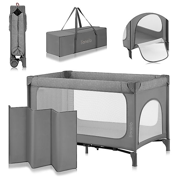 lionelo Baby-Reisebett JASMIN EASY FOLD, Easy-Fold-System günstig online kaufen