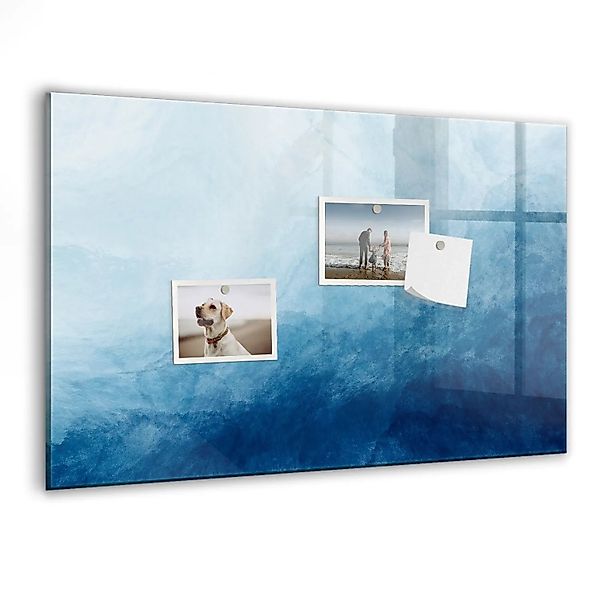 Tulup Magnetische Glastafel Abstraktes Wasser 60x40 cm Magnettafel Mit Mark günstig online kaufen