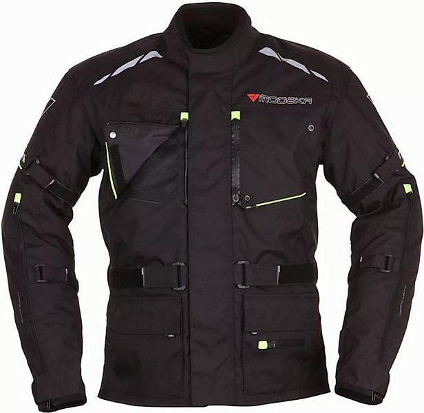 Modeka Motorradjacke Modeka Jacke Herren Crookton schwarz 3XL günstig online kaufen