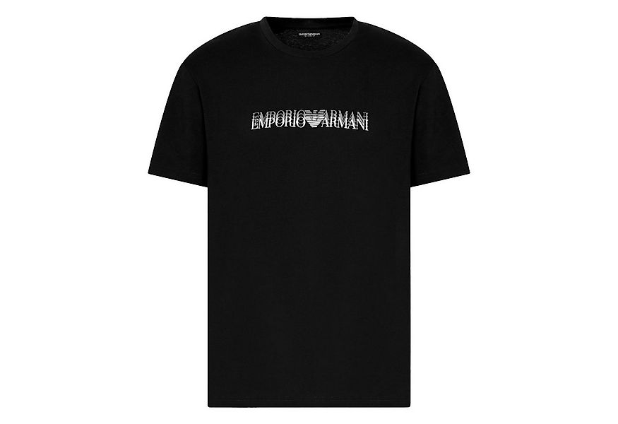 Emporio Armani T-Shirt T-Shirt Beachwear mit Print günstig online kaufen