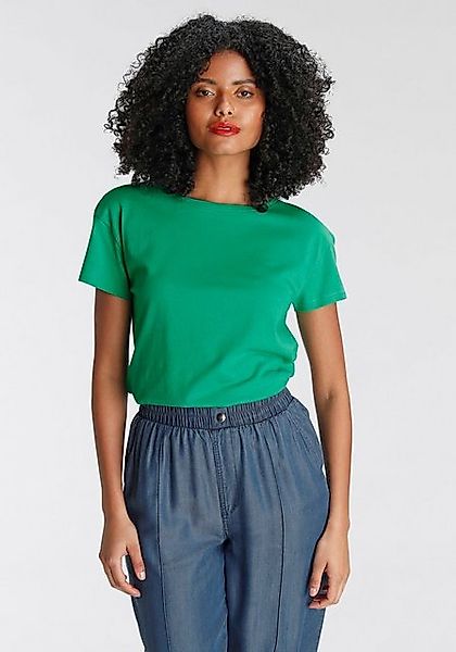 AJC T-Shirt oversize Passform, Basic, aus Baumwolle günstig online kaufen