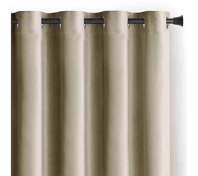AmeliaHome Gardine Gardine Ösen Vorhang mit Raffhalter Samt Ösenvorhang Ver günstig online kaufen