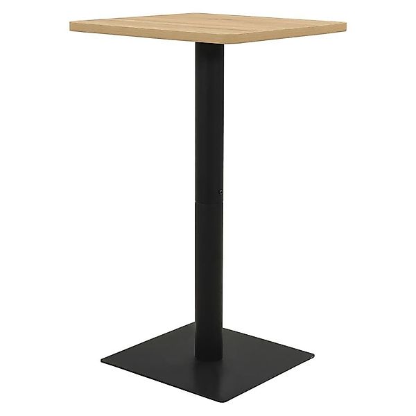 vidaXL Esstisch Bistrotisch Eichefarben 70x70x107 cm günstig online kaufen