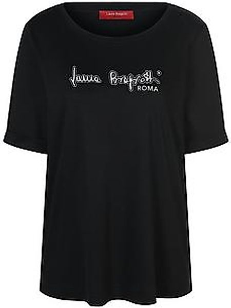 Rundhals-Shirt Laura Biagiotti Roma schwarz günstig online kaufen