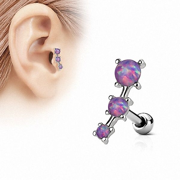Taffstyle Piercing-Set Tragus Piercing Stecker mit günstig online kaufen