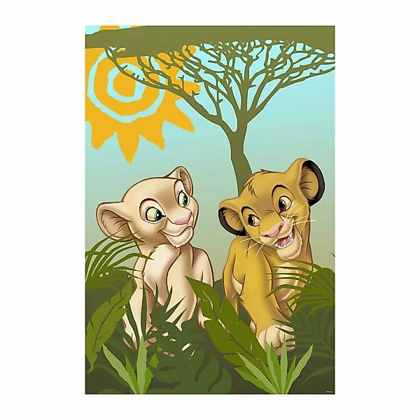 Komar Bild "Lion King Urembo Meadows", Disney, (1 St.), Wandbild zur Dekora günstig online kaufen