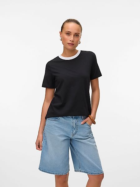 Vero Moda Kurzarmshirt VMPAULINA SS T-SHIRT günstig online kaufen