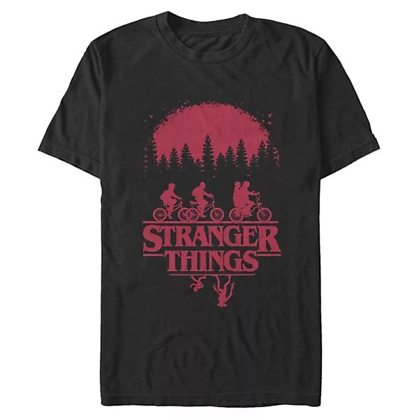 Netflix - Stranger Things - Gruppe Simple Poster - Männer T-Shirt günstig online kaufen
