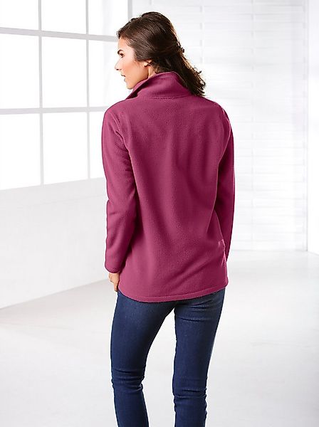Sieh an! Fleecejacke Fleece-Jacke Langarm günstig online kaufen