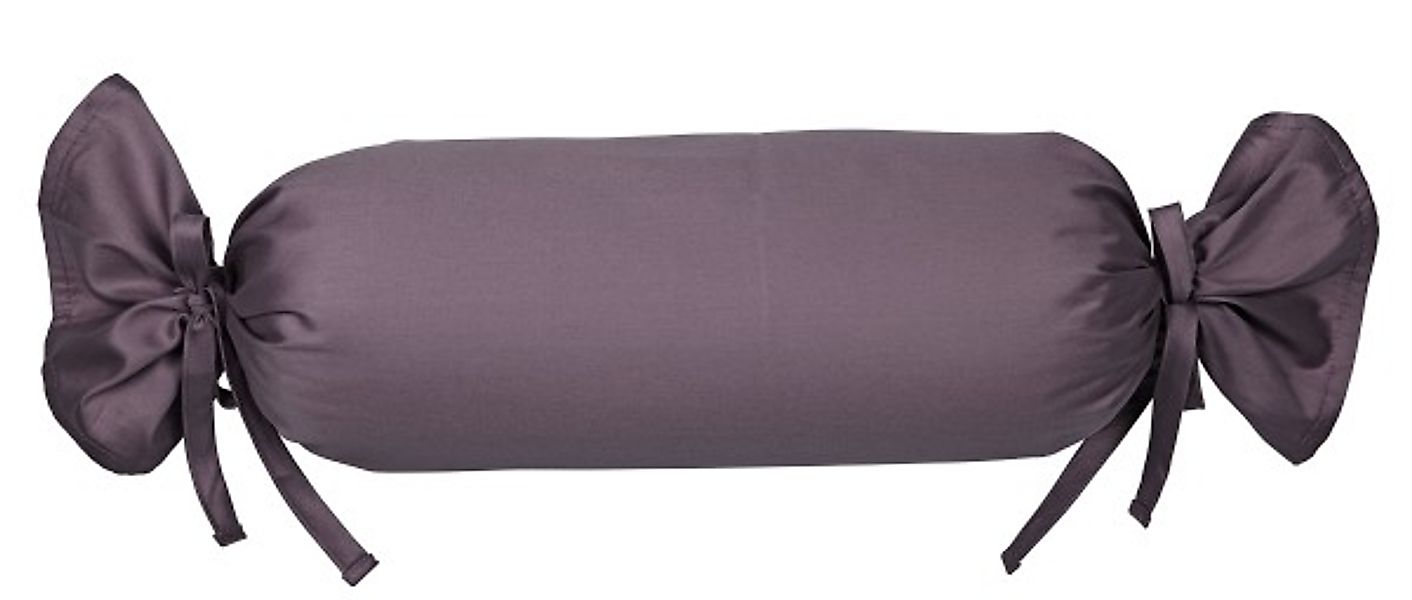 Janine Janine Mako-Satin Bettwäsche Colors 31001 holunder Größe:  15x40 cm günstig online kaufen