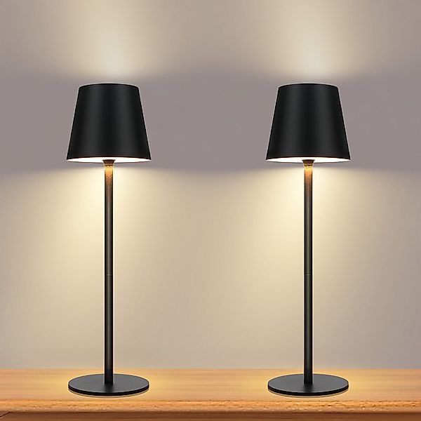 Nettlife LED Tischleuchte Kabellos Nachttischlampe Touch günstig online kaufen